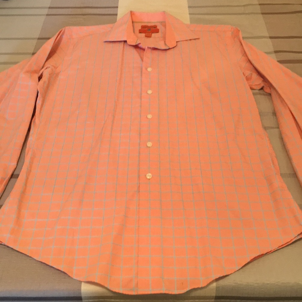 Men’s Egyptian Cotton slim-fit shirt 15-1/2 34-35